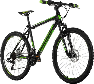 Produktbild von KS Cycling Mountainbike Hardtail 26 Zoll Sharp schwarz-grün