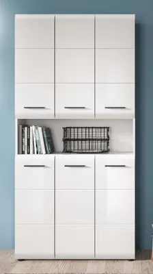 Produktbild von Mehrzweckschrank Ice | weiß / weiß Hochglanz