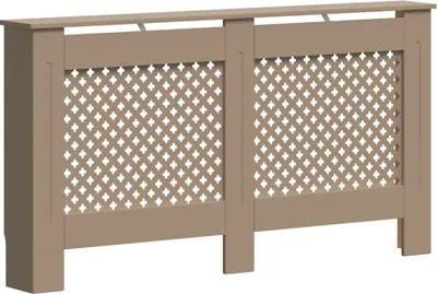 Zdjęcie produktu dla vidaXL Panele grzejnikowe 152x19x81,5 cm MDF
