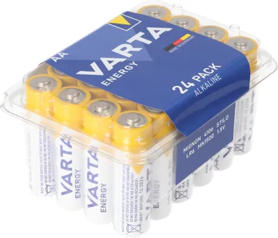 Produktbild von 24 Stück Varta AA Mignon LR6 Batterie inklusive er Aufbewahrungsbox