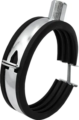 Produktbild von Stahl Rohrschelle 74 - 80 mm 2 1/2 Zoll Rohrschellen Rohrhalter Rohrhalterung