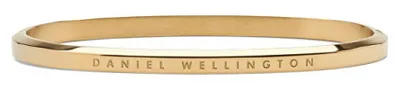 Image de Bracelet classique DW004016, élégant, en métal massif plaqué or - Longueur : 19,5 cm