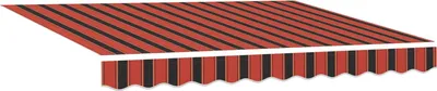 Produktbild von Markise Orange und Braun 300 x 250 x 165 cm