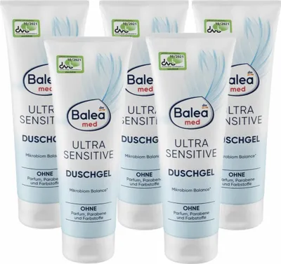 Produktbild von 5 x  Balea MED - Duschgel Ultra Sensitive (5 x 250 ml)