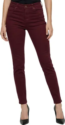 Produktbild von Tazzio Damen Skinny Fit Jeans F138 (Bordeaux, 40)