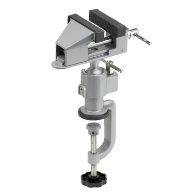Produktbild von Meister Mini Schraubstock 50 mm Spannweite 360 Grad drehbar Tischschraubstock