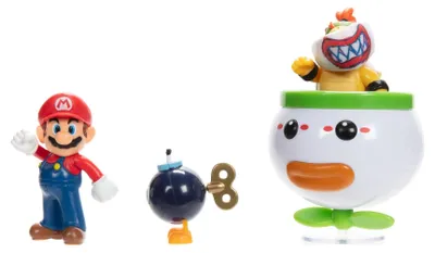 Produktbild von Jakks Pacific Nintendo Mario & Bowser Jr Figur    One Size