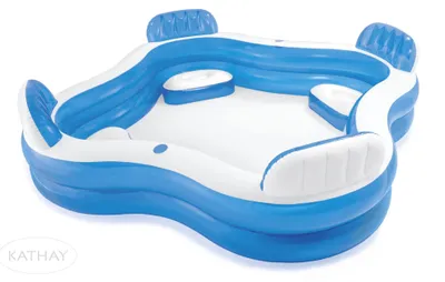 Obrázek produktu pro Bazén INTEX 56475 nafukovací - s opěrkami 229x229x66 cm