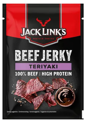 Zdjęcie produktu dla Beef Jerky Teriyaki pikantny owocowy smak azjatycki 60g