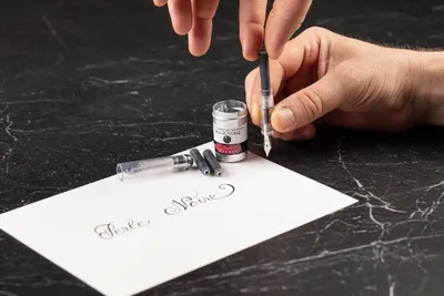 Produktbild von Füllfederhalter Set Kunststoff transparent fein 6 Stück J. Herbin