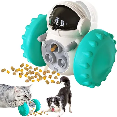 Produktbild von Haustiere Leckerlispielzeug, Interaktives Hundespielzeug(Blau), Automatischer Langlebiger Puzzle Spielzeug,Intelligenz Slow-Feeder