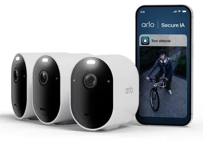 Image de Caméra de surveillance Arlo Pro 6 2K+ Kit de 3 caméras