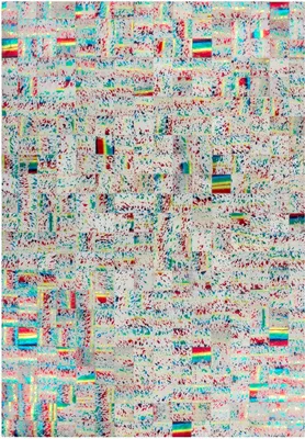 Produktbild von Rocket 300 Elfenbein / Multi 120cm x 170cm