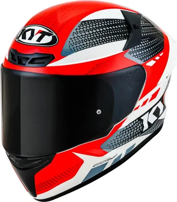 Produktbild von Motorradhelm KYT TT-COURSE, Farbe: Schwarz/Rot, Größe: XL