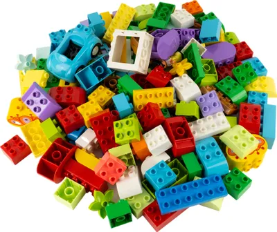Image de LEGO® DUPLO® Paquet de briques géant Mélange 1 KG NOUVEAU 1 paquet - Chaque mélange est composé individuellement