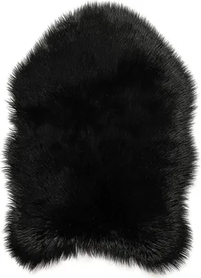 Produktbild von Wollteppich Teppich,Wohnzimmer Schlafzimmer Deko,Kunstfell als waschbarer