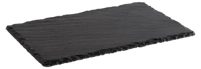 Produktbild von APS 993 Naturschieferplatte GN 1/4, 26,5 x 16,2 cm, möbelschonende Füßchen