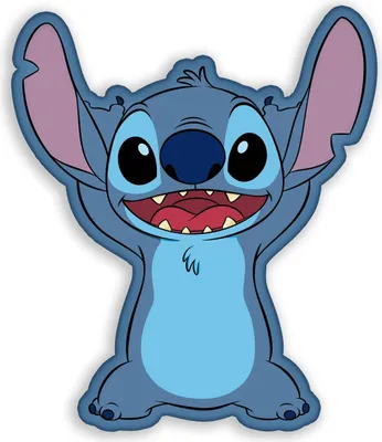 Zdjęcie produktu dla Poduszka Lilo & Stitch - Anielska różowa poduszka dekoracyjna o wyglądzie 3D na sofę i łóżko