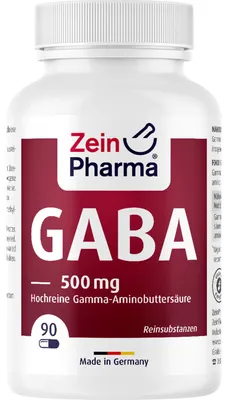 Produktbild von ZeinPharma GABA 500 mg Kapseln, 90 St. Kapseln