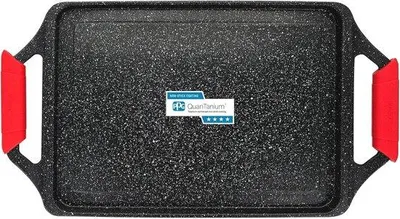 Produktbild von Famanu Grillplatte Induktion 43x25cm - Antihaft Gussaluminium