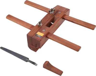 Immagine prodotto di Lavorazione del legno con doppio manico, palissandro, pialla a mano, scanalature, falegname, mobili, set legno fai da te