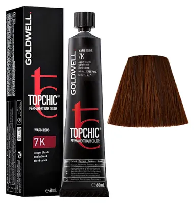 Produktbild von Goldwell Topchic The Reds, Kastanienbraun, 7K, Copper Blonde, Unisex, 60 ml, Alle Haare