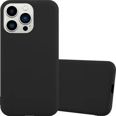 Immagine prodotto di Custodia Cadorabo per Apple iPhone 14 PRO custodia protettiva in nero custodia per cellulare TPU custodia in silicone cover