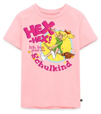 Produktbild von Spreadshirt Bibi Blocksberg Ich Bin Jetzt Ein Schulkind Kinder Premium T-Shirt, 110/116 (4 Jahre), Rosa