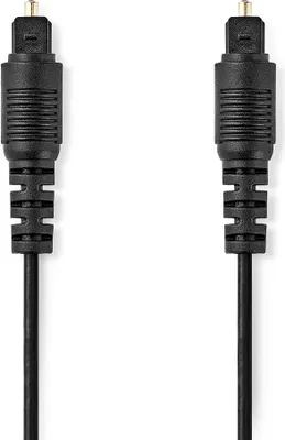 Produktbild von Nedis Toslink optisches Kabel 1 m schwarz
