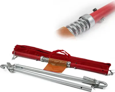 Abschleppstange 5T 175cm - Stabile Schleppstange Mit Federdämpfung