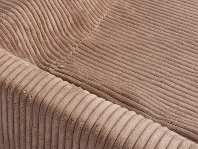 Produktbild von Knuffelwuff orthopädisches Hundebett aus Cord mit Handwebcharakter Santiago XL 105 x 80cm Braun