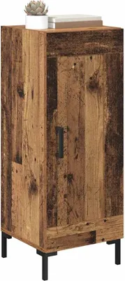 Obrázek produktu pro vidaXL Příborník Olden regenerované dřevo 34,5 x 34 x 90 cm kompozitní dřevo a železo