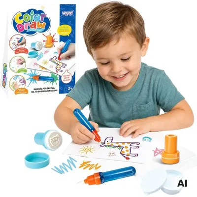 Imagen del producto de Woopie Magic Painting And Stamping Set Creative Fun