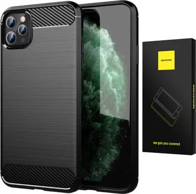 Image de Coque SPACECASE Carbon pour iPhone 12 Pro Max noir