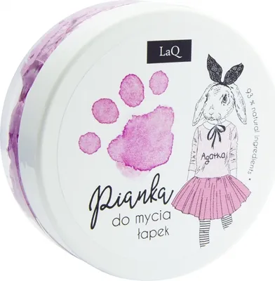 Produktbild von LAQ Pfotenwaschschaum - Pink / 6322