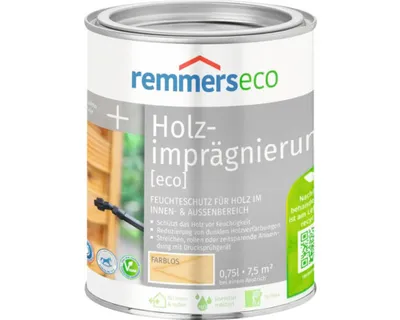 Produktbild von REMMERS ECO Holzimprägnierung farblos 0,75 l
