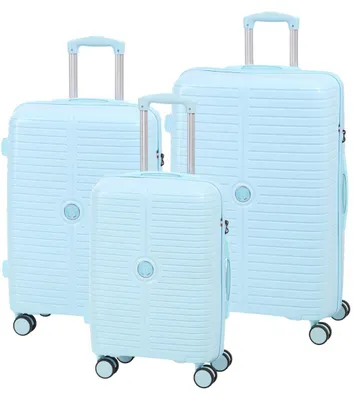 Produktbild von Reisekoffer BERTOO Verona - hellblaues 3-in-1-Set