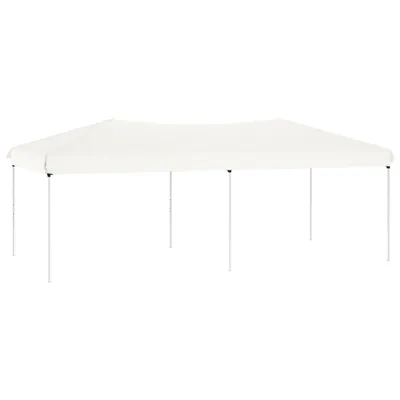Image de vidaXL Tente de réception pliante blanche 3x6 m