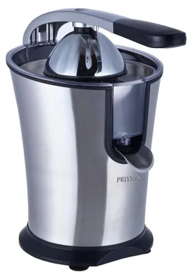Productafbeelding van PRIXTON XP1, langzaamwerkende sapcentrifuge, roestvrij staal, 0,8 liter, 1 stuk, automatisch, kunststof, roestvrij staal