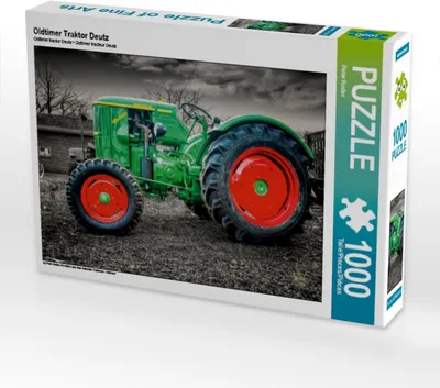 Immagine prodotto di Calvendo Puzzle da 1000 pezzi con trattore d'epoca Deutz, formato orizzontale 640x480 mm, Roder Peter; 7302575
