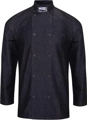 Produktbild von Premier Workwear Denim ChefŽs Jacket