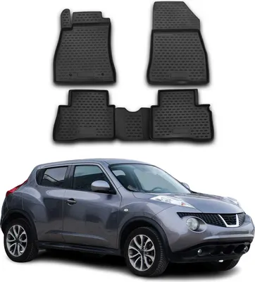 Immagine prodotto di 2010-2019 Nissan Juke tappetini TPE nero 4 pz
