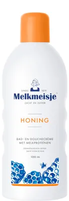 Imagen del producto de Melkmeisje, Jabón y Gel de Ducha - Miel, 1 litro