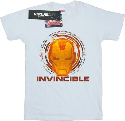 Produktbild von Marvel - "Invincible" T-Shirt für Herren BI5704 (M) (Weiß)