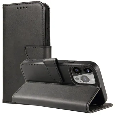 Produktbild von Magnethülle Für Samsung S24 Plus Mit Klappe Und Brieftasche - Schwarz