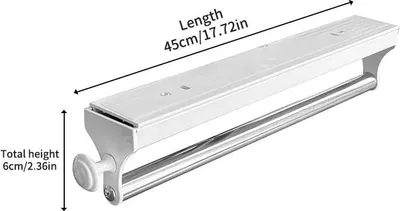 Produktbild von Ausziehbare Kleiderstange - Teleskop-Garderobenstange 45 cm - Edelstahl - Schwerlast - Verstellbar - Mit Auszugsschiene - Für Hosen & Mäntel