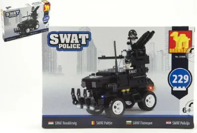 Image de Jeux de construction SWAT Police Car 229pcs plastic