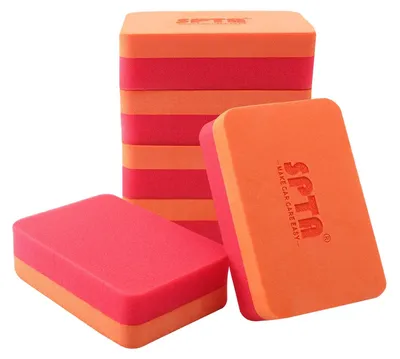 Produktbild von SPTA Coating Applicator, 6 Stück Applikatorschwämme Handpolierschwamm, langlebig