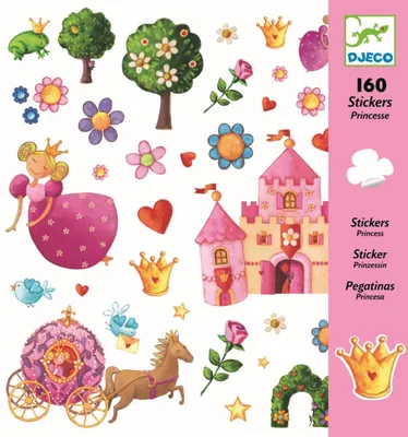 Image de Stickers Princesse, Djeco