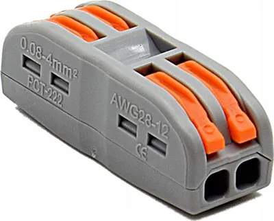 Produktbild von Elektrischer Schnellverbinder Für Kabel Und Leitungen Durchgangsverbinder 2X 0,08-4Mm2